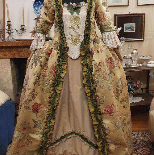 ABITO COSTUME STORICO FEMMINILE 1700 NOLEGGIO