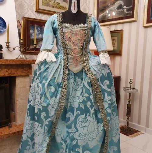 ABITO COSTUME STORICO FEMMINILE 1700 NOLEGGIO