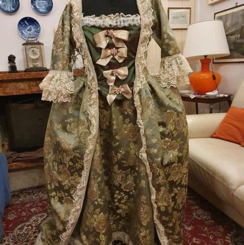 ABITO COSTUME STORICO FEMMINILE 1700 NOLEGGIO