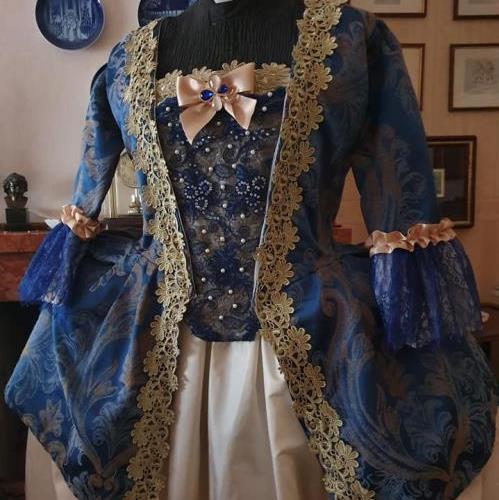 ABITO COSTUME STORICO FEMMINILE 1700 NOLEGGIO