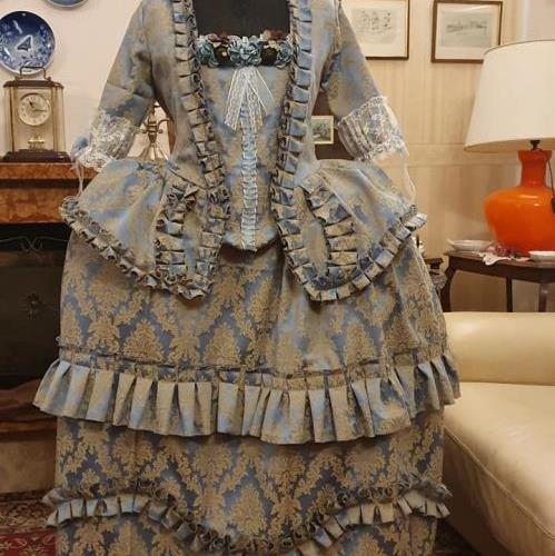 ABITO COSTUME STORICO FEMMINILE 1700 NOLEGGIO