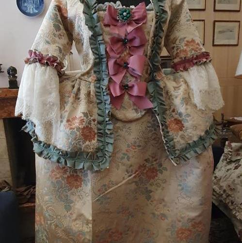 ABITO COSTUME STORICO FEMMINILE 1700 NOLEGGIO