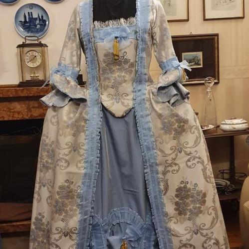 ABITO COSTUME STORICO FEMMINILE 1700 NOLEGGIO