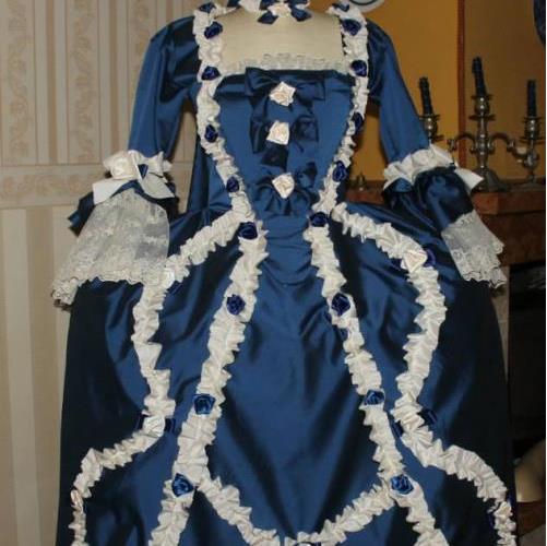 ABITO COSTUME STORICO FEMMINILE 1700 NOLEGGIO