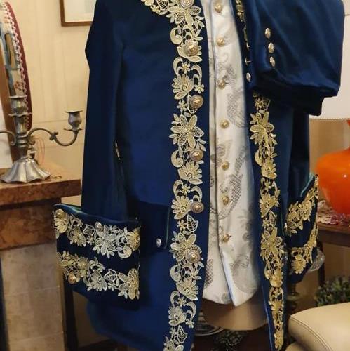 ABITO COSTUME STORICO MASCHILE 1700 NOLEGGIO