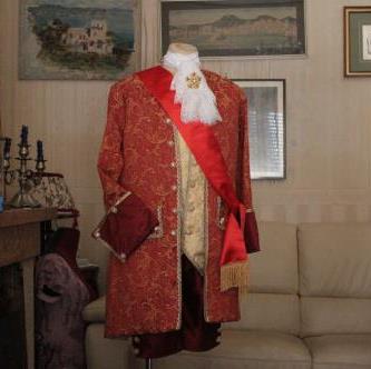 ABITO COSTUME STORICO MASCHILE 1700 NOLEGGIO